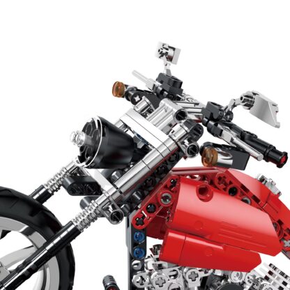 COGO 5803 Harley Motorcycle Building Block Set - Image 3