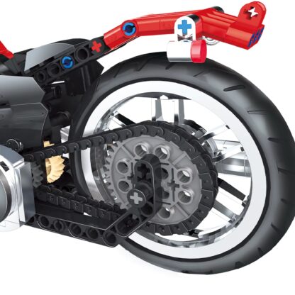 COGO 5803 Harley Motorcycle Building Block Set - Image 5