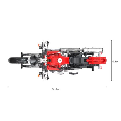 COGO 5803 Harley Motorcycle Building Block Set - Image 8