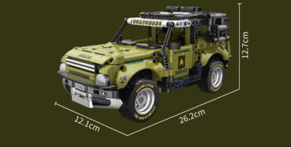 ZHEGAO GZ6235 Off-Road Vehicle Building Block Set - Image 5