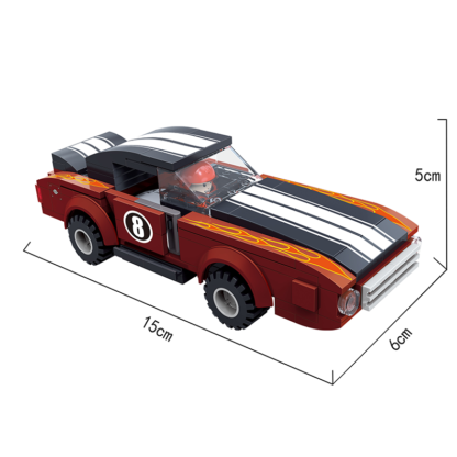 COGO 3431 Speed Racing Building Block Set - Image 3